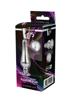 GLEAMING LOVE SILVER PLEASURE PLUG M