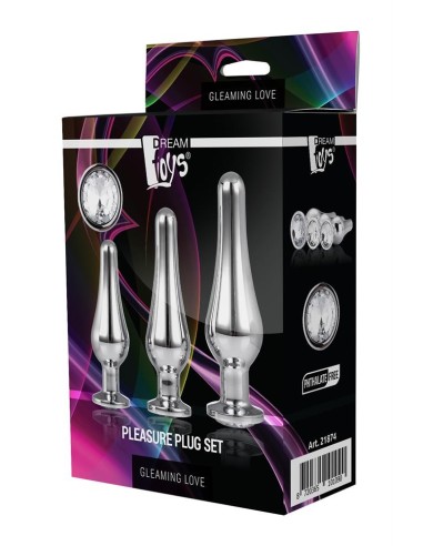GLEAMING LOVE PLEASURE SET SILVER