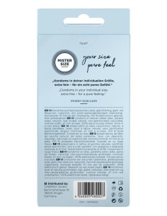 Mister Size 47mm pack of 10