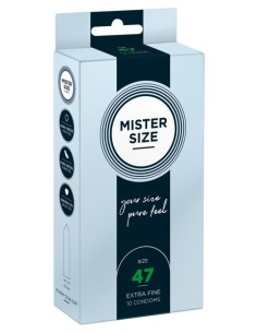 Mister Size 47mm pack of 10 2