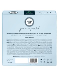 Mister Size 47mm pack of 36