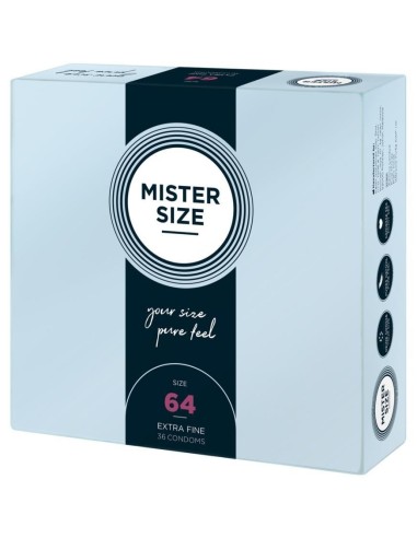 Mister Size 64mm pack of 36