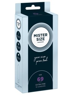 Mister Size 69mm pack of 10 2