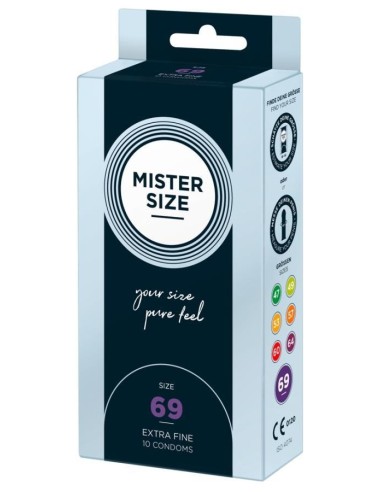 Mister Size 69mm pack of 10