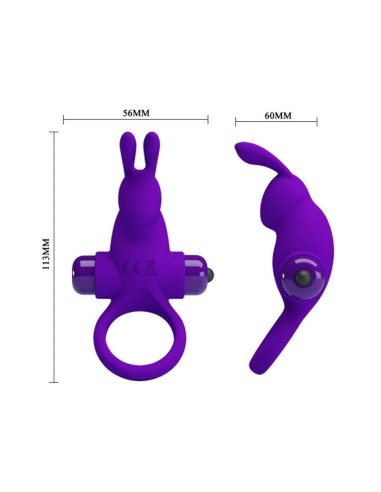 Pretty Love Vibrant Penis Ring 1 Purple