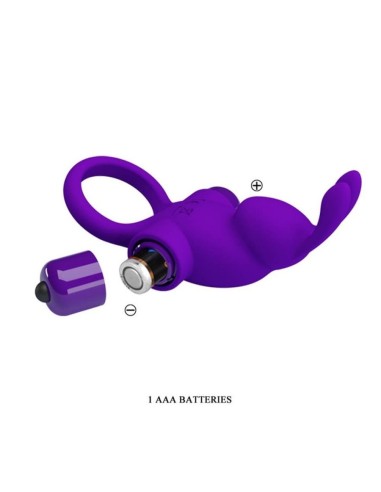 Pretty Love Vibrant Penis Ring 1 Purple
