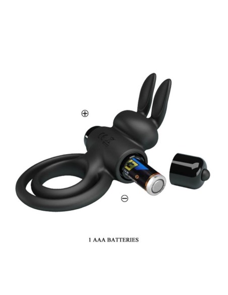 Pretty Love Vibrant Penis Ring III Black