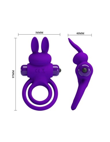 Pretty Love Vibrant Penis Ring III Purpe