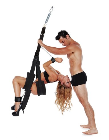 WHIPSMART BONDAGE PLEASURE SWING BLACK