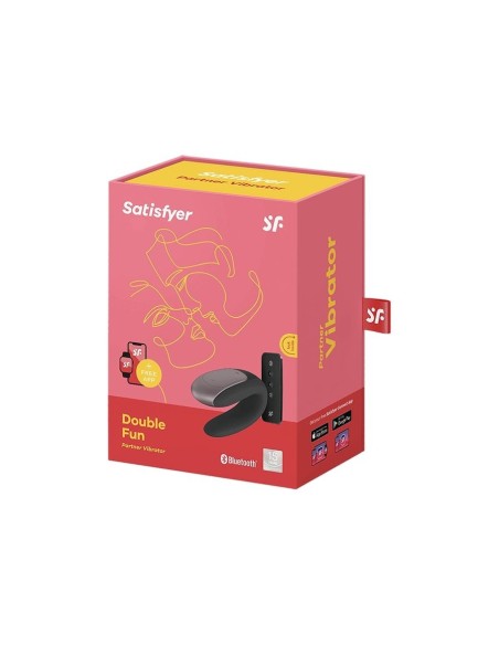 SATISFYER DOUBLE FUN BLACK