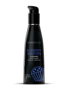 WICKED AQUA BLUEBERRY MUFFIN LUBRICANT 1