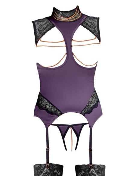 Basque and Crotchless String