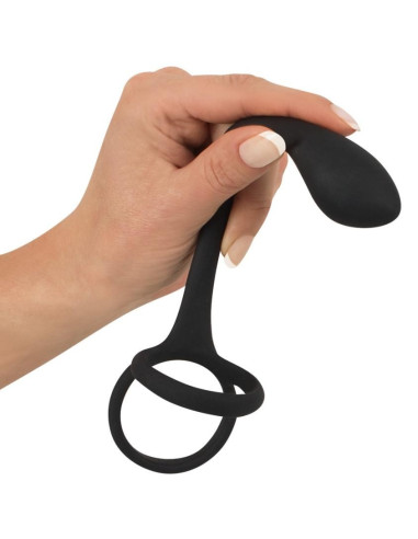 Black Velvets Cock + Ball ring acquista online su Porky's Store