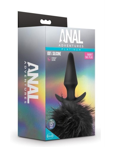 ANAL ADVENTURES PLATINUM RABBIT TAIL PLU