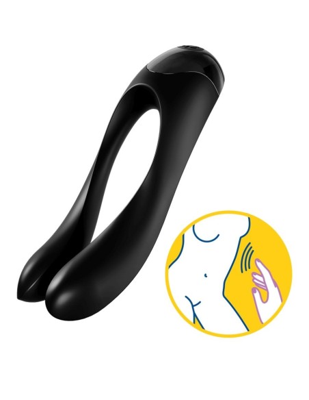 SATISFYER CANDY CANE - BLACK
