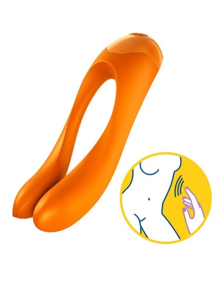 SATISFYER CANDY CANE - ORANGE