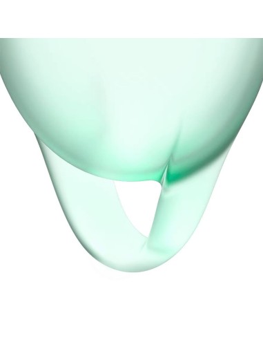 MENSTRUAL CUP FEEL CONFIDENT GREEN