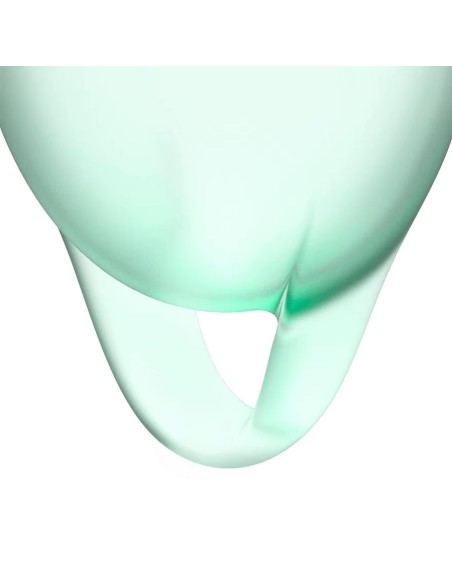 MENSTRUAL CUP FEEL CONFIDENT GREEN