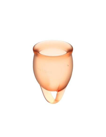 MENSTRUAL CUP FEEL CONFIDENT ORANGE