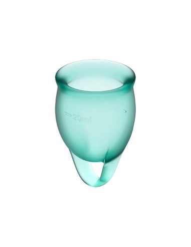 MENSTRUAL CUP FEEL CONFIDENT DARK GREEN