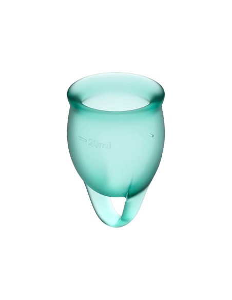 MENSTRUAL CUP FEEL CONFIDENT DARK GREEN