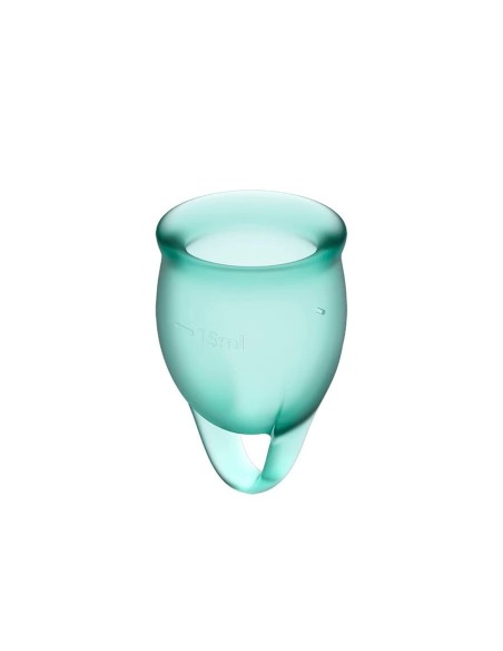 MENSTRUAL CUP FEEL CONFIDENT DARK GREEN