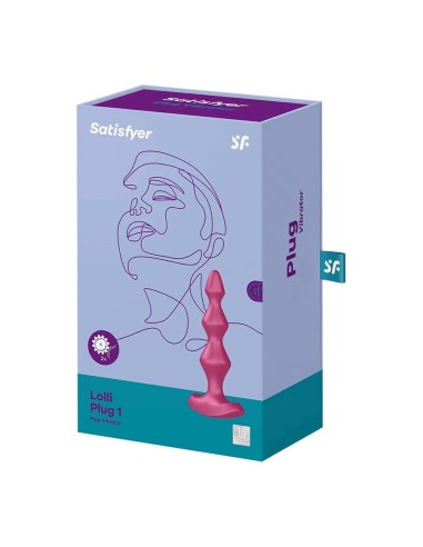 SATISFYER LOLLI PLUG 1 - MAGENTA