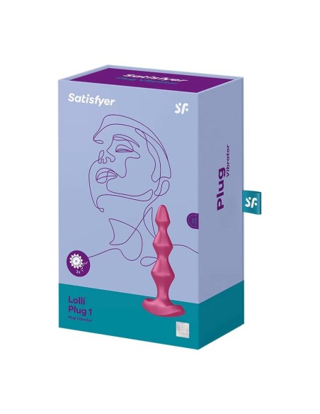SATISFYER LOLLI PLUG 1 - MAGENTA