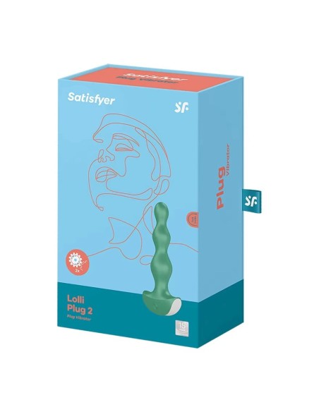 SATISFYER LOLLI PLUG 2 - GREEN