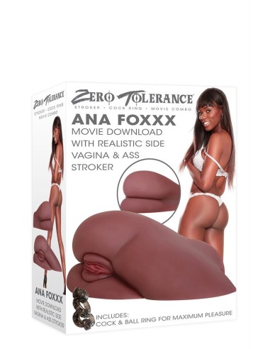 ZERO TOLERANCE ANA FOXXX SIDE STROKER
