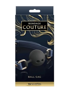 BONDAGE COUTURE BALL GAG BLUE