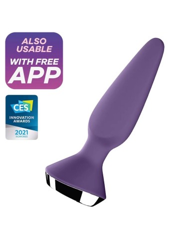 SATISFYER PLUG ILICIOUS 1 PURPLE