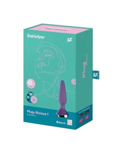 SATISFYER PLUG ILICIOUS 1 PURPLE 2