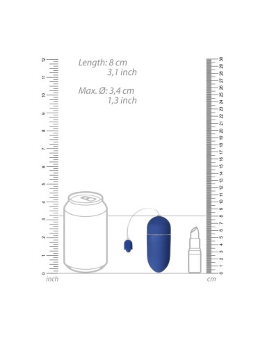 10 Speed Vibrating Egg - Blu