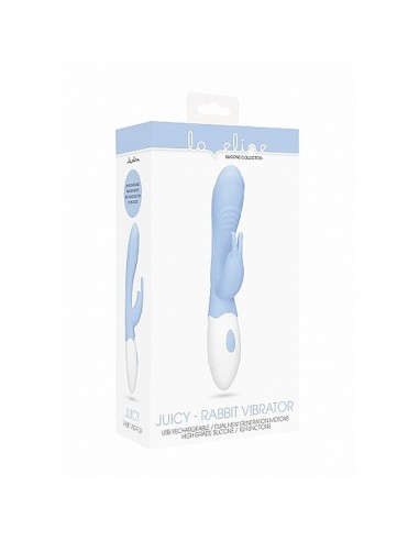 Rabbit Vibrator - Juicy - Blue