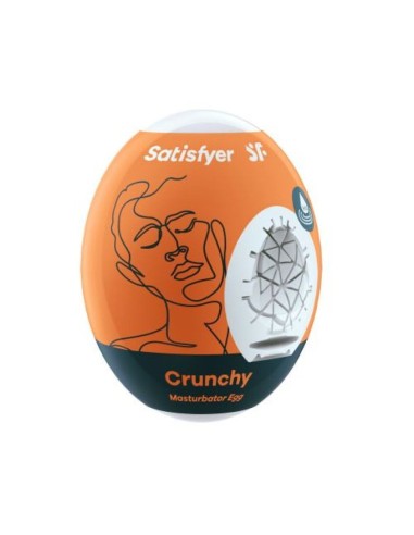 SATISFYER MASTURBATOR EGG CRUNCHY