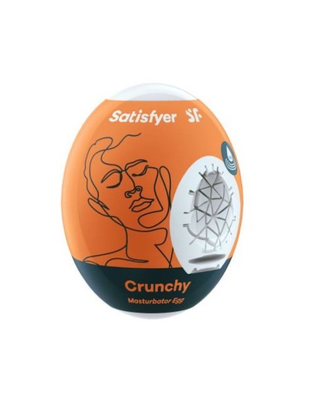 SATISFYER MASTURBATOR EGG CRUNCHY