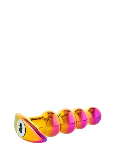 GLAMOUR GLASS REMOTE VIBE BEADED PLUG