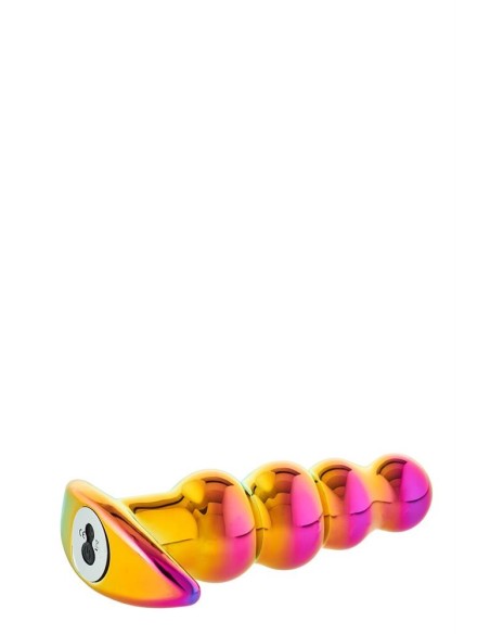 GLAMOUR GLASS REMOTE VIBE BEADED PLUG