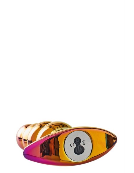 GLAMOUR GLASS REMOTE VIBE BEADED PLUG