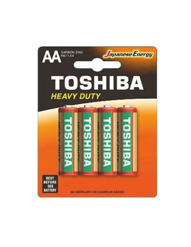 Batterie 1.5V AA Size 4 pezzi TOSHIBA