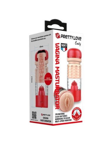 Pretty Love Emily Masturbator Red