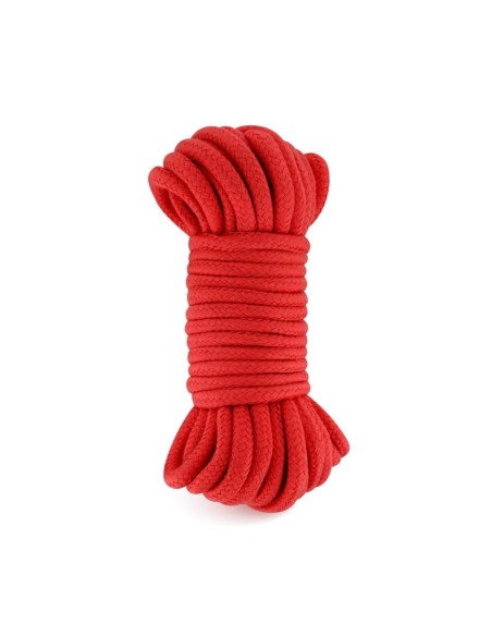 Corda bondage shibari rosso 10 metri