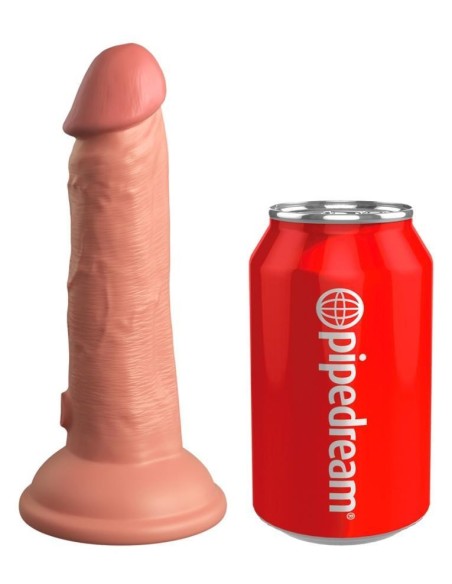 KCE 6 DD Vibrating Cock Tan