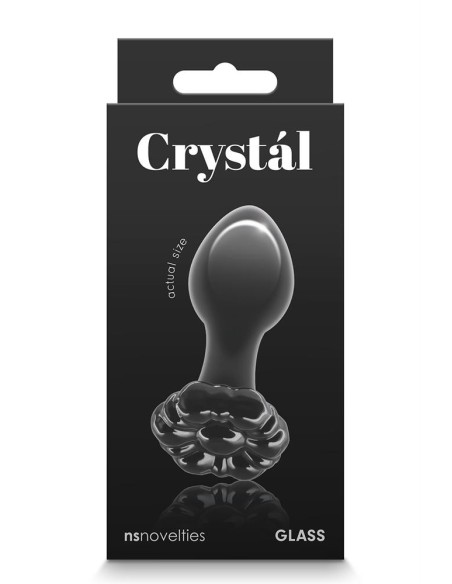 CRYSTAL FLOWER BLACK