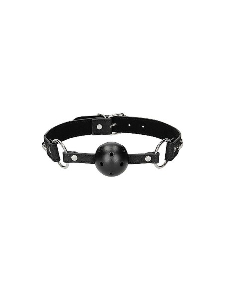 Breathable Ball Gag - with Diamond Stud