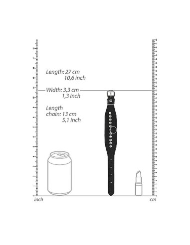 Diamond Studded Wrist Cuffs - Black