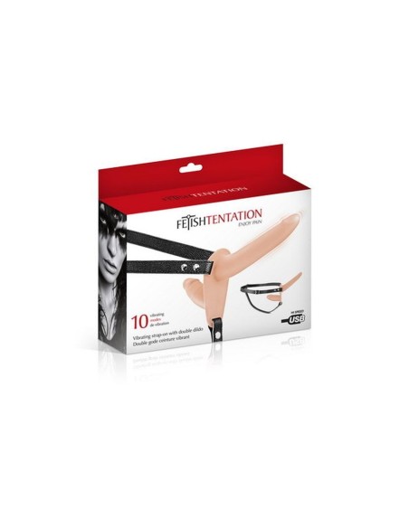 Double gode ceinture Nude vibrant Fetish