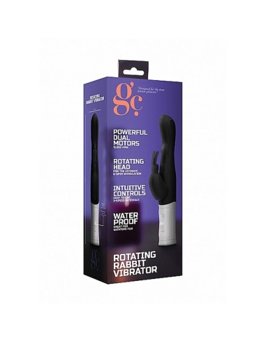 Rotating Rabbit Vibrator - Black