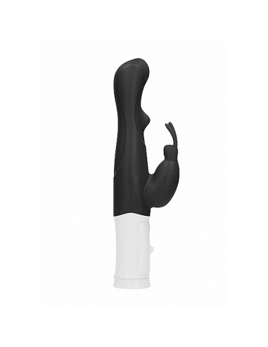 Rotating Rabbit Vibrator - Black